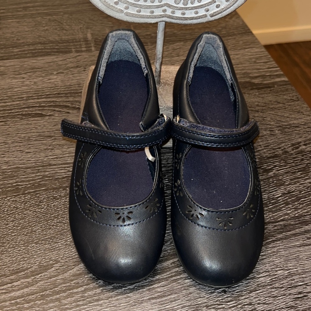 Navy Blue Mary Jane girl shoes